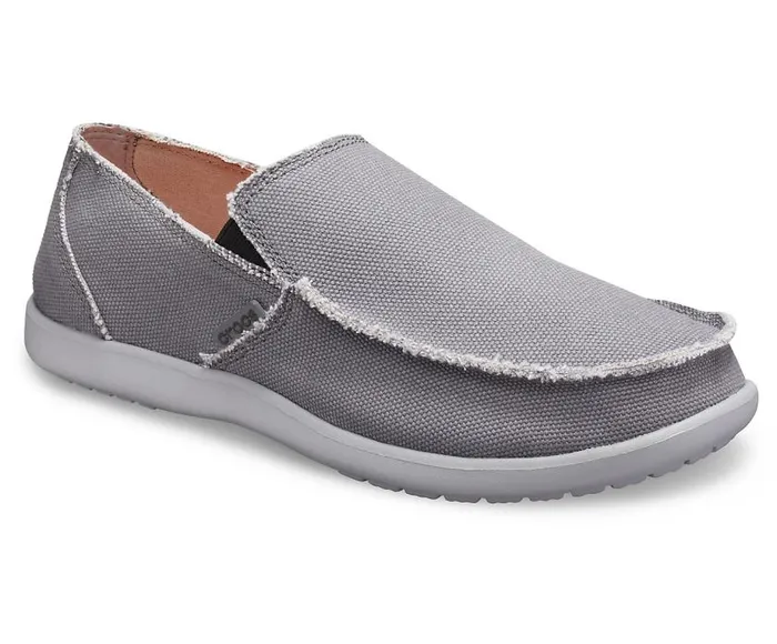 Crocs Loafers Santa Cruz SlipOn Charcoal Light Gray 8211 Men