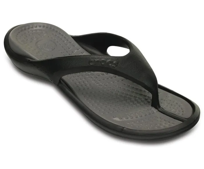 Crocs Sandals Athens Flip Black Smoke 8211 WomenMen