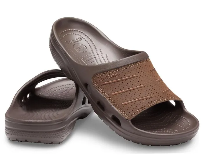 Crocs Sandals Bogota Slide Espresso Espresso 8211 Men