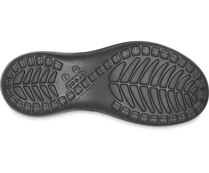Crocs Sandals Capri Basic Strappy Flip Black Black 8211 Women