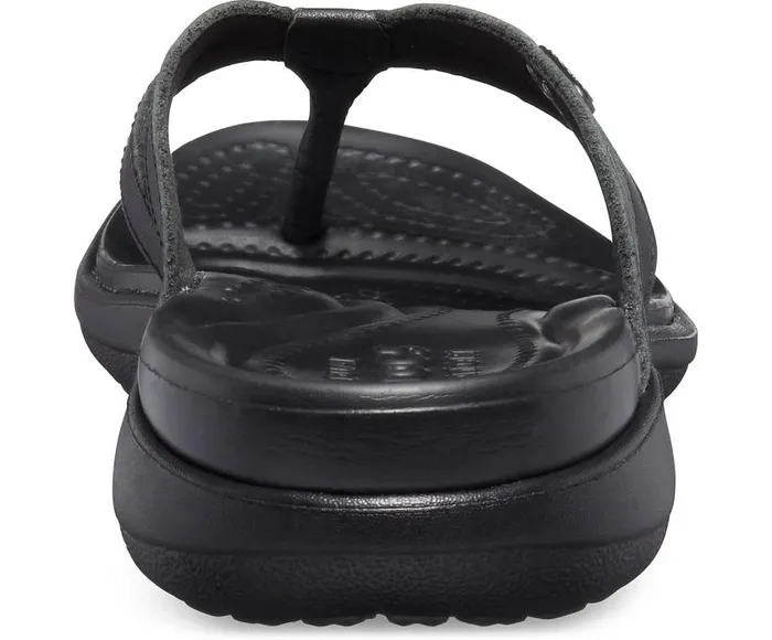 Crocs Sandals Capri Basic Strappy Flip Black Black 8211 Women