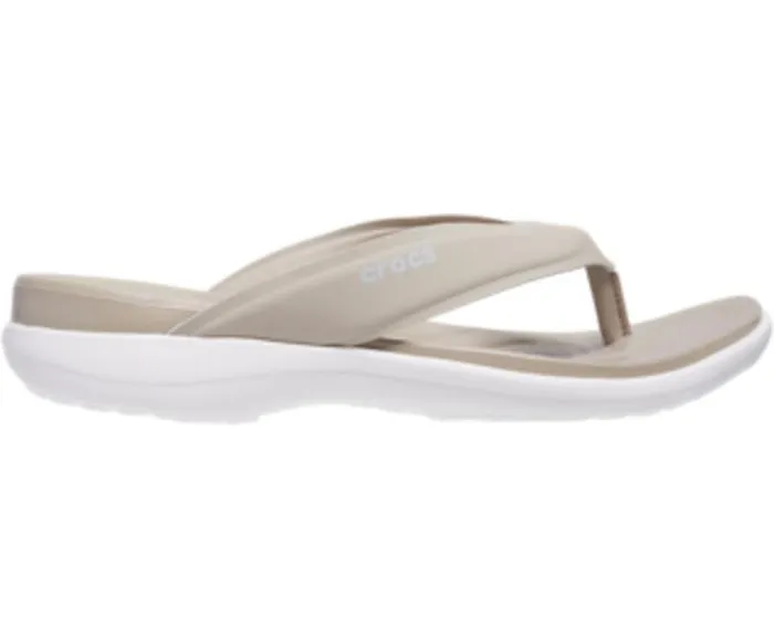Crocs Sandals Capri V Sporty Flip Cobblestone 8211 Women