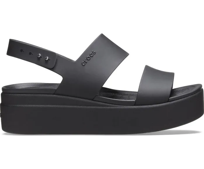 Crocs Sandals Crocs Brooklyn Low Wedge Black Black 8211 Women