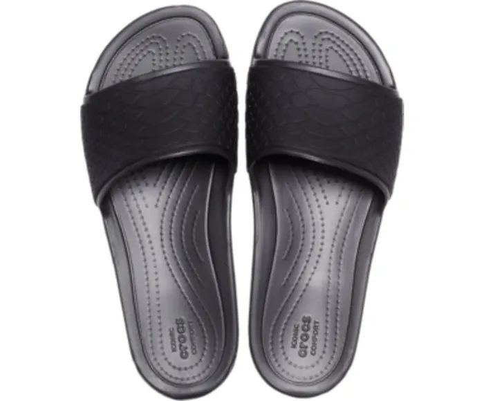Crocs Sandals Crocs Sloane Snake Low Slide Black 8211 Women