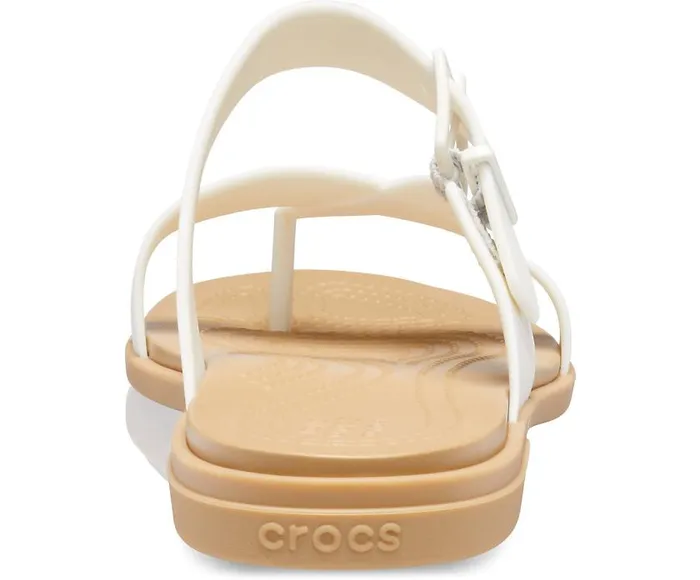 Crocs Sandals Crocs Tulum Toe Post Sandal Oyster Tan 8211 Women