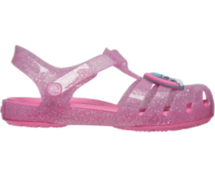 Crocs Sandals Kids039 Crocs Isabella Charm Sandal Pink Lemonade 8211 Girls