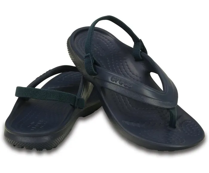 Crocs Sandals Kids Classic Flip Navy 8211 GirlsBoys