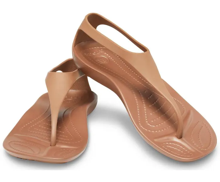 Crocs Sandals Sexi Flip Bronze 8211 Women