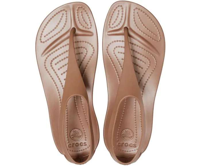 Crocs Sandals Sexi Flip Bronze 8211 Women