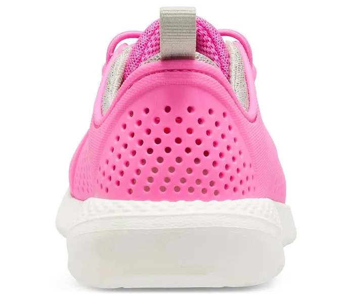 Crocs Sneakers Kids LiteRide Pacer Electric Pink White 8211 GirlsBoys
