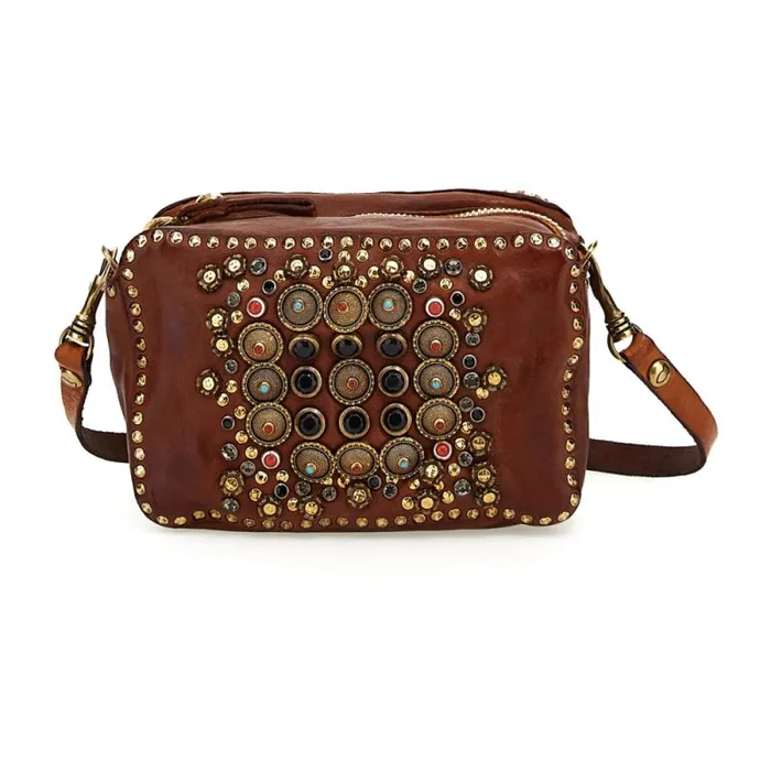 Crossbody Bags Women Campomaggi Ribes Cognac