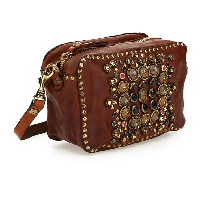 Crossbody Bags Women Campomaggi Ribes Cognac Crossbody Bags Women Campomaggi Ribes Cognac
