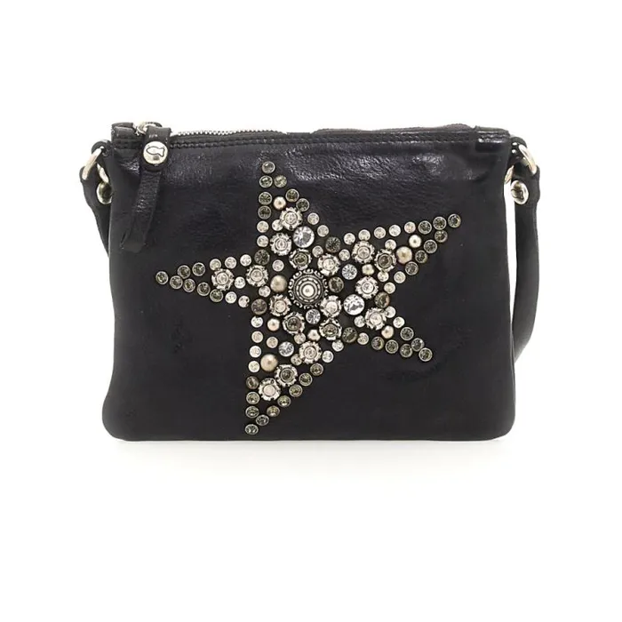 Crossbody Bags Women Campomaggi Stella Alpina Black