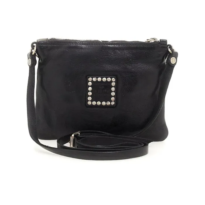 Crossbody Bags Women Campomaggi Stella Alpina Black Crossbody Bags Women Campomaggi Stella Alpina Black