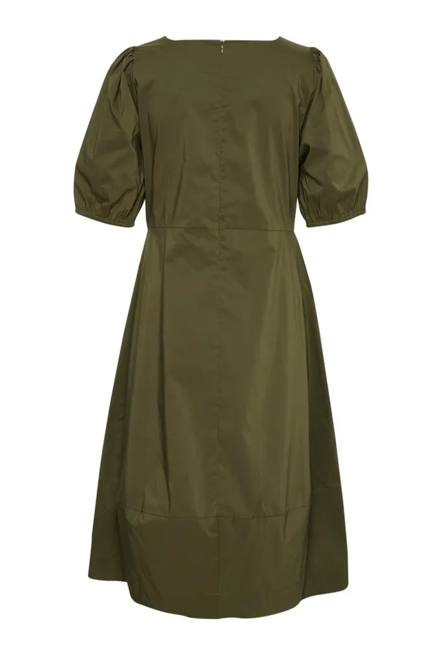 CULTURE Basics CUantoinett Dress Burnt Olive 8211 Women