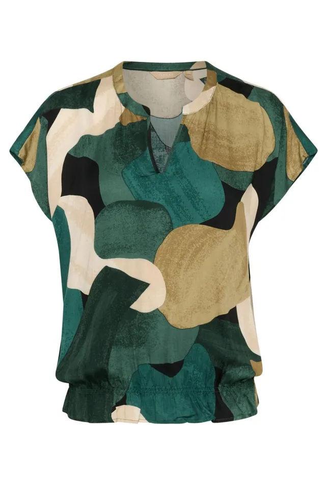CULTURE Blouses CUdana Blouse Green Art 8211 Women