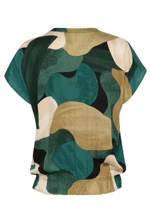 CULTURE Blouses CUdana Blouse Green Art 8211 Women