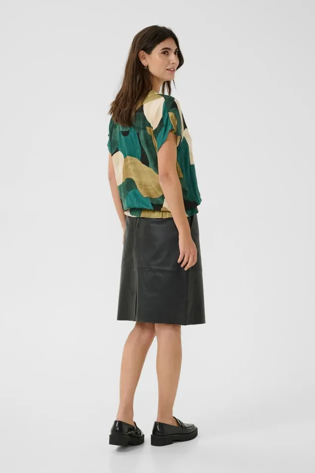 CULTURE Blouses CUdana Blouse Green Art 8211 Women
