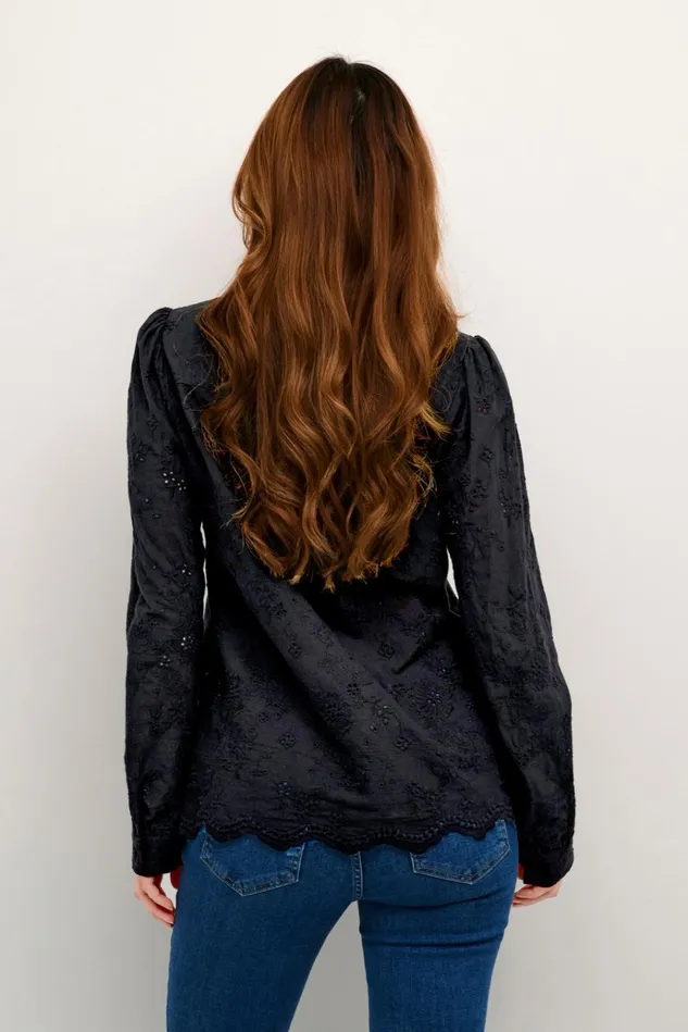 CULTURE Blouses CUdora Blouse With Embroidery 8211 Women