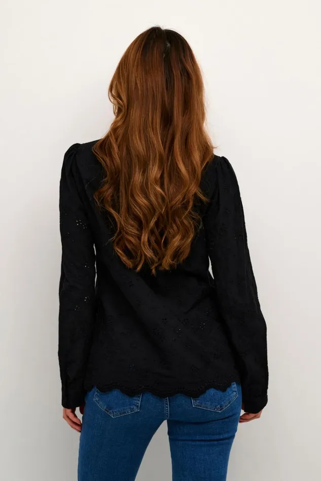 CULTURE Blouses CUdora Blouse With Embroidery 8211 Women