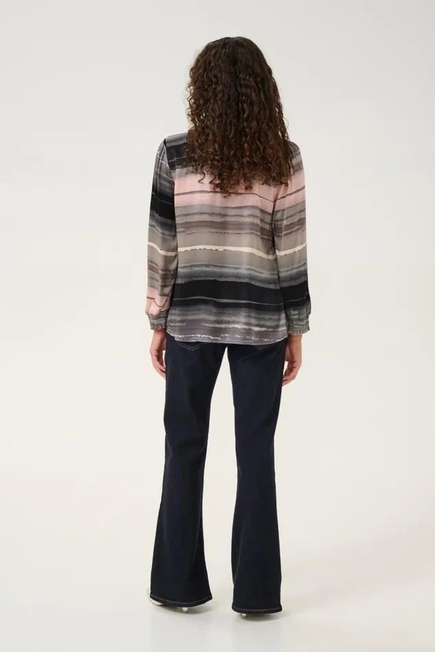 CULTURE Blouses CUibla Blouse Black Stripes 8211 Women