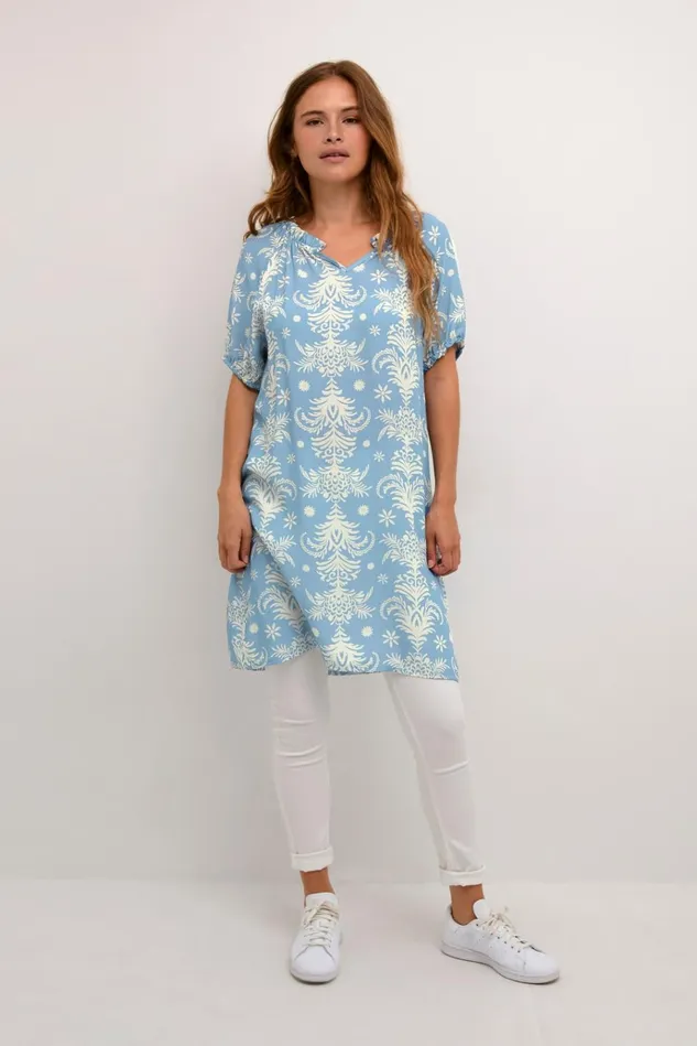 CULTURE Blouses CUmasha Blouse Blue Flower 8211 Women