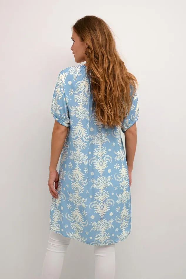 CULTURE Blouses CUmasha Blouse Blue Flower 8211 Women