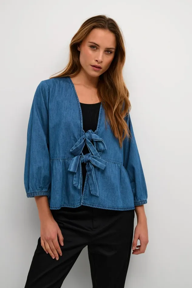 CULTURE Blouses CUspenca Denim Blouse 8211 Women
