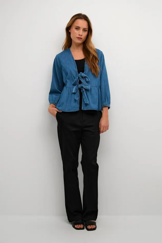 CULTURE Blouses CUspenca Denim Blouse 8211 Women