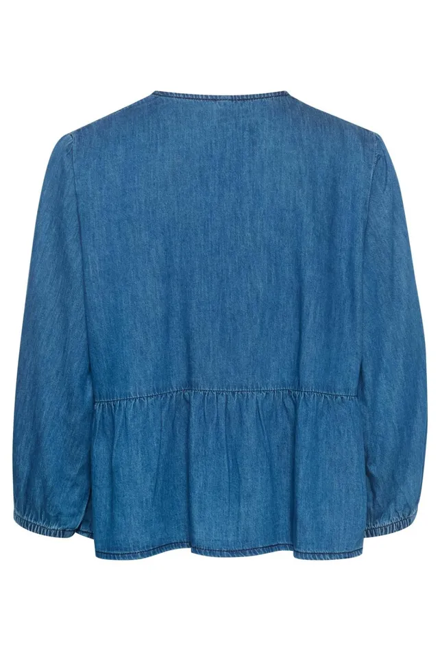 CULTURE Blouses CUspenca Denim Blouse 8211 Women