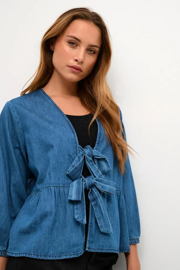 CULTURE Blouses CUspenca Denim Blouse 8211 Women