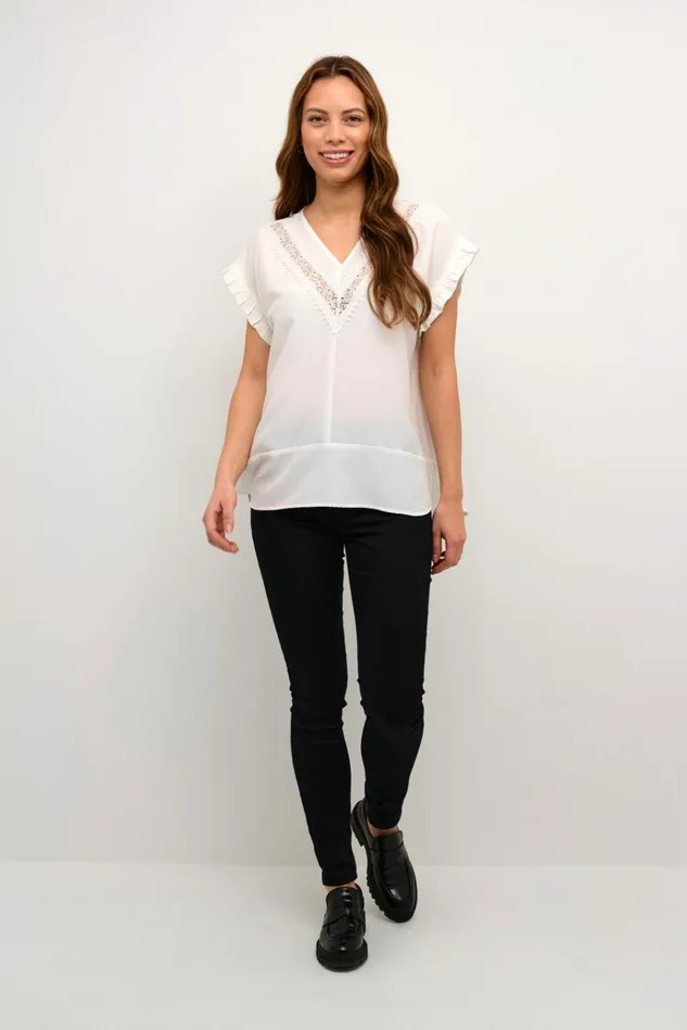 CULTURE Blouses CUtiffany Blouse Spring Gardenia 8211 Women