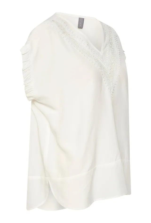 CULTURE Blouses CUtiffany Blouse Spring Gardenia 8211 Women