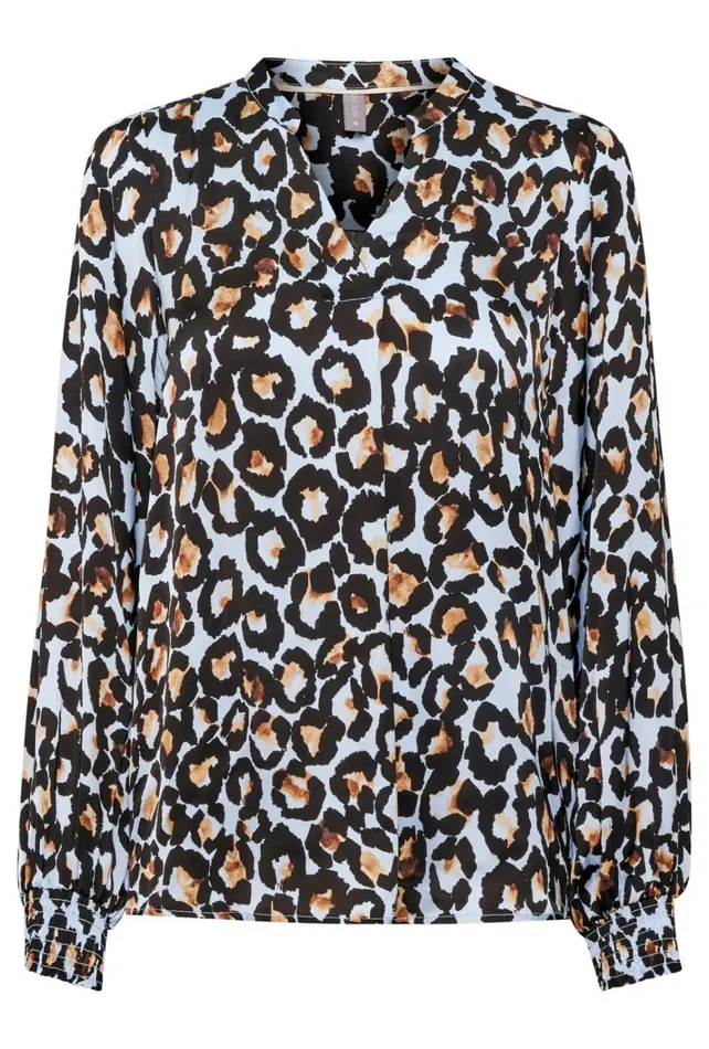 CULTURE Blouses CUvinca Leopard Blouse Serenity 8211 Women