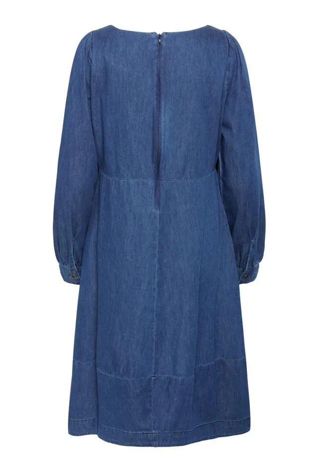 CULTURE Denim Styles CUarpa Denim Dress Dark Blue Wash 8211 Women