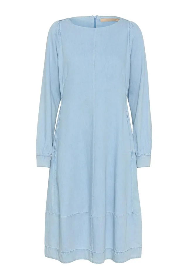 CULTURE Denim Styles CUarpa Denim Dress Light Blue Wash 8211 Women