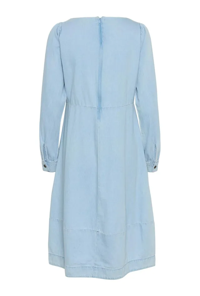 CULTURE Denim Styles CUarpa Denim Dress Light Blue Wash 8211 Women