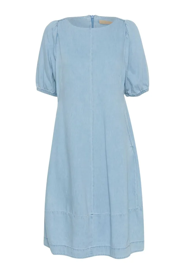 CULTURE Denim Styles CUriva Dress Light Blue Wash 8211 Women