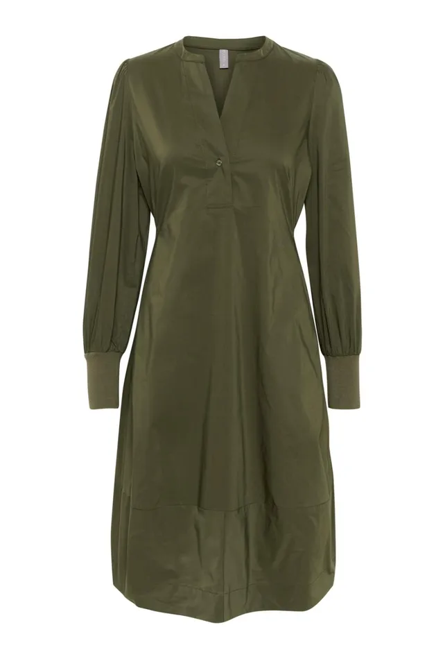 CULTURE Dresses CUantoinett Dress Burnt Olive 8211 Women