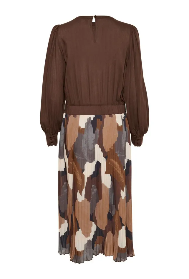 CULTURE Dresses CUcarly Dress Brown Art 8211 Women
