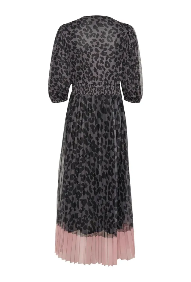 CULTURE Dresses CUchancy Dress Grey Leopardpink 8211 Women