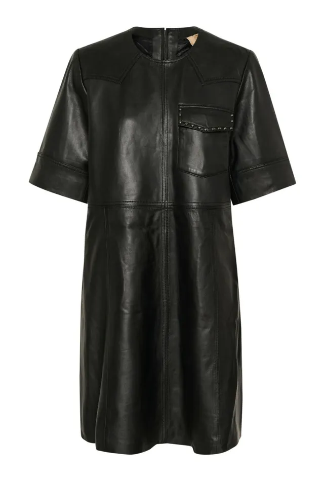 CULTURE Dresses CUclaudette Leather Dress 8211 Women