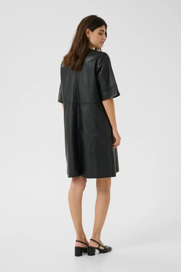 CULTURE Dresses CUclaudette Leather Dress 8211 Women