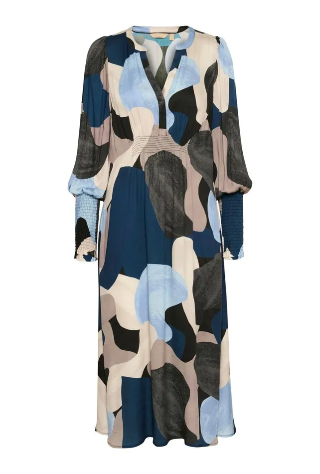 CULTURE Dresses CUdana Dress Blue Art 8211 Women