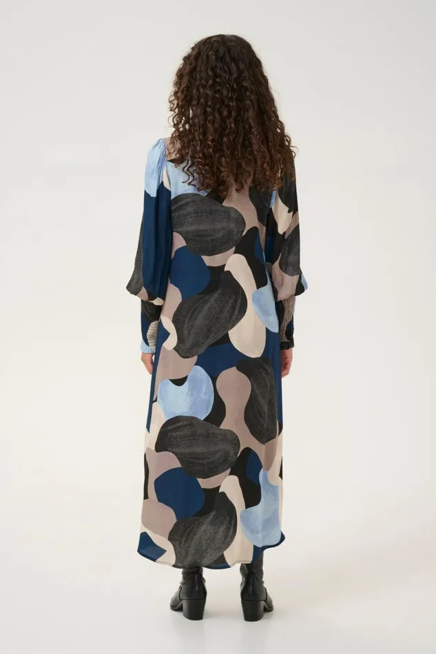 CULTURE Dresses CUdana Dress Blue Art 8211 Women