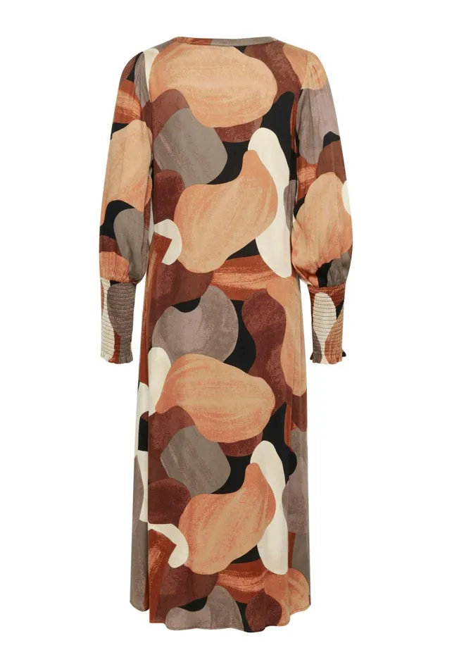 CULTURE Dresses CUdana Dress Brown Art 8211 Women