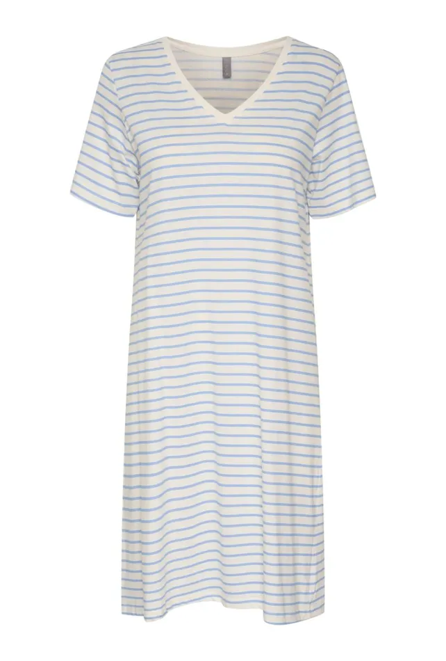CULTURE Dresses CUdeia Dress Whiteblue Stripe 8211 Women