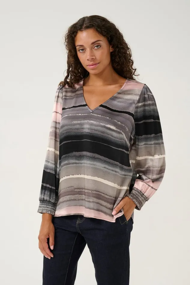 CULTURE Dresses CUibla Dress Black Stripes 8211 Women