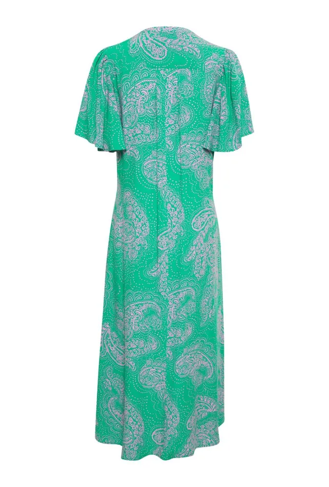 CULTURE Dresses CUpolly Dress Greenpink Paisley 8211 Women