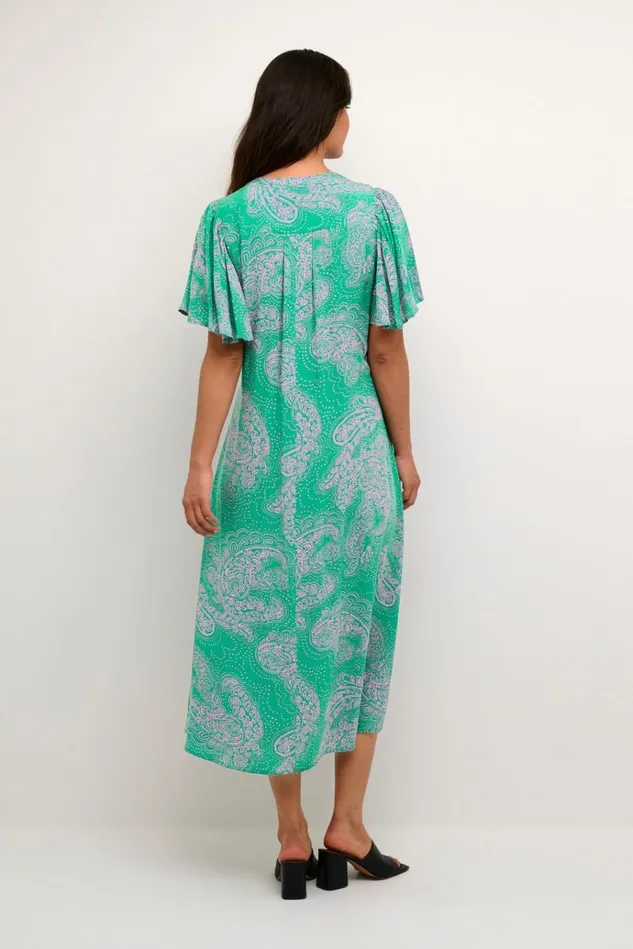 CULTURE Dresses CUpolly Dress Greenpink Paisley 8211 Women